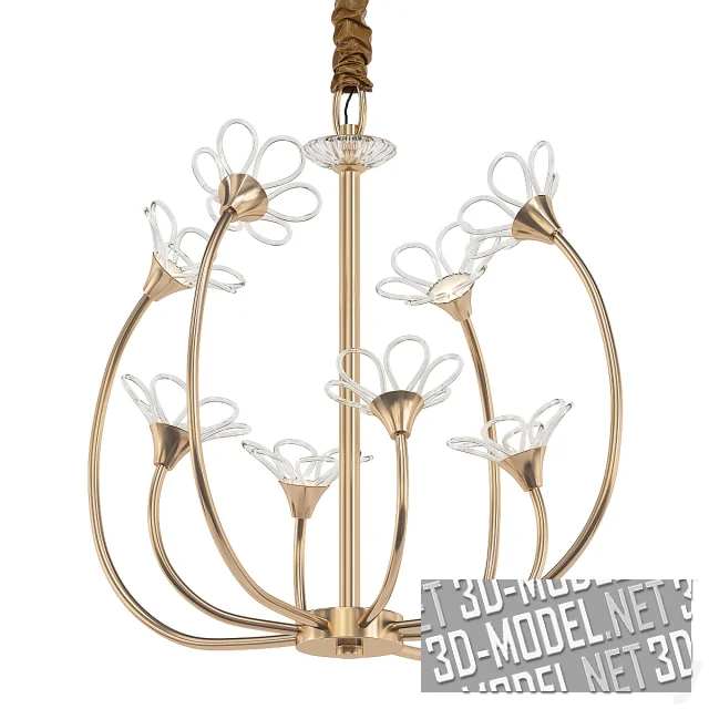 Люстра Dominica, с цветочным дизайном