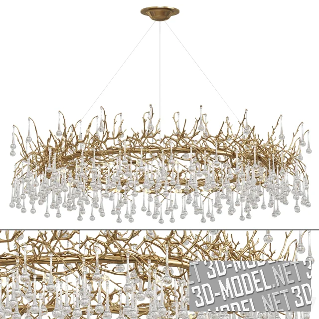 3d-модель Люстра Lampatron Rose