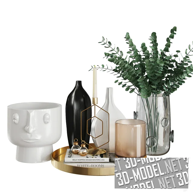 3d-модель Набор аксессуаров от La Redoute