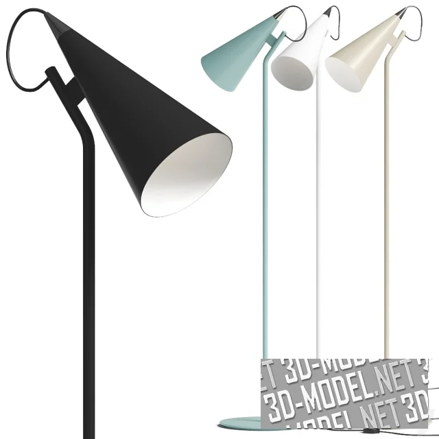 3d-модель Напольный светильник Zava Srl Jeena