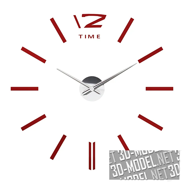 3d-модель Настенные часы Yalta