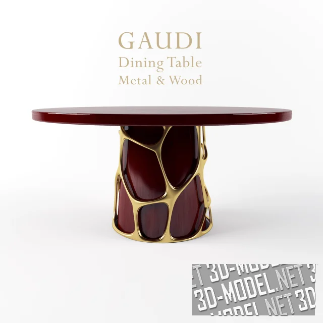 Обеденный стол Gaudi от Pont des Arts