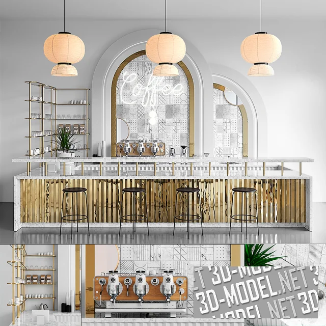 3d-модель Оборудование для кафе