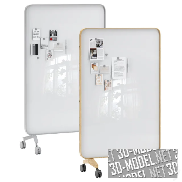 3d-модель Офисный стенд Lintex Frame Mobile