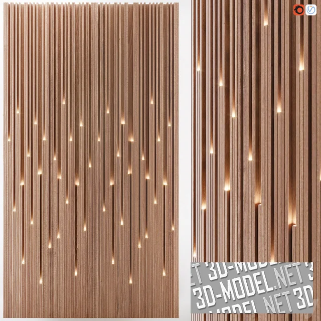3d-модель Панель Lucerna Illuminated от STORE 54