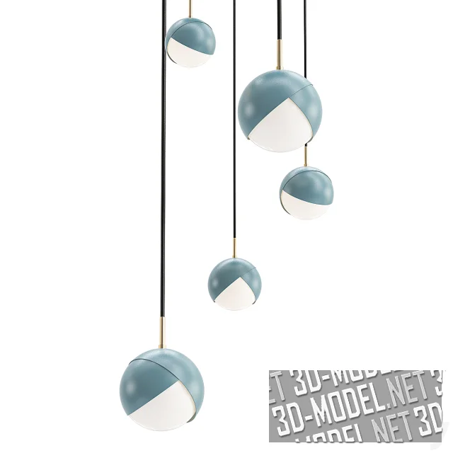 3d-модель Подвес BENEDICT Cluster от trella studio