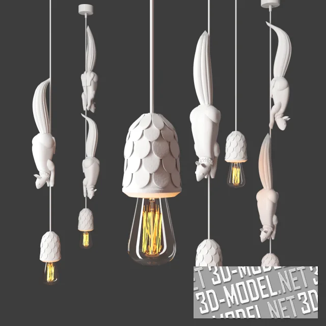 3d-модель Подвесы Karman Sherwood e Robin