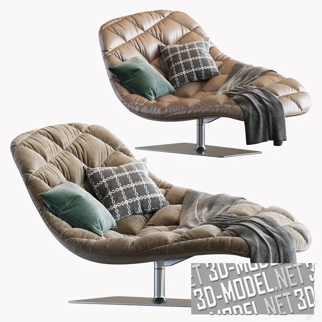 3d-модель Шезлонг Bohemian от Moroso