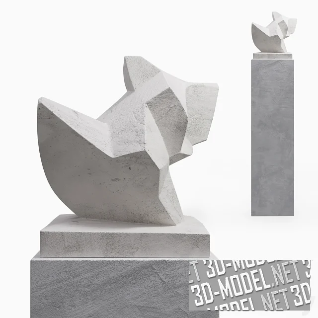 3d-модель Скульптура Criver от Florian Baudrexel
