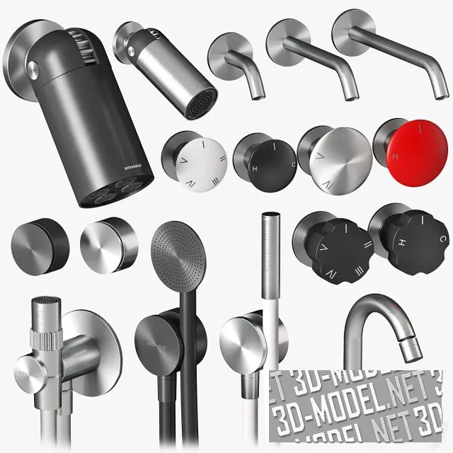 3d-модель Смесители и душевые системы Mayday, Azimut