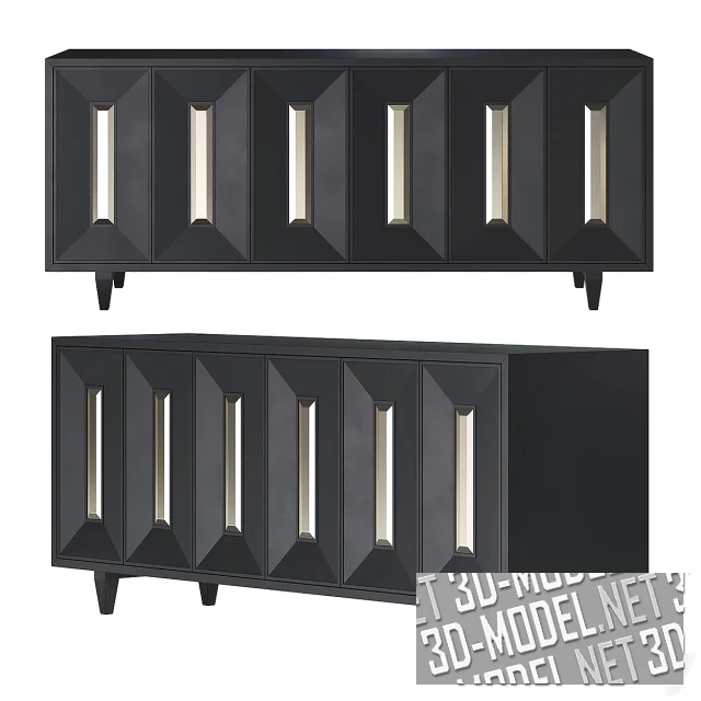 3d-модель Современный комод Bernie
