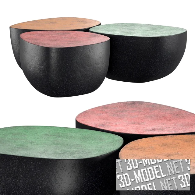 3d-модель Столы Atelier Vierkant KH