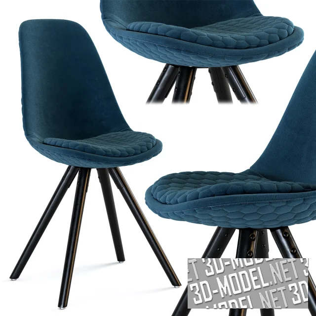 3d-модель Стул CC0224CWQ26 - LARS от Julia Grup