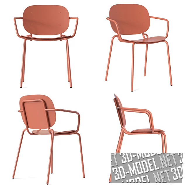 3d-модель Стул Si-Si от SCAB DESIGN