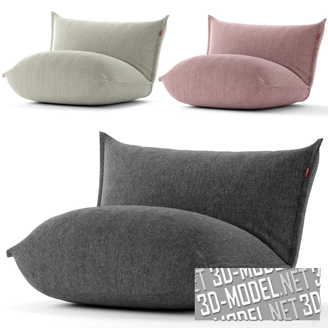 3d-модель Уютное кресло Fatboy THE BONBARON