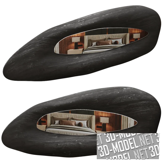 3d-модель Зеркало в раме EBONY