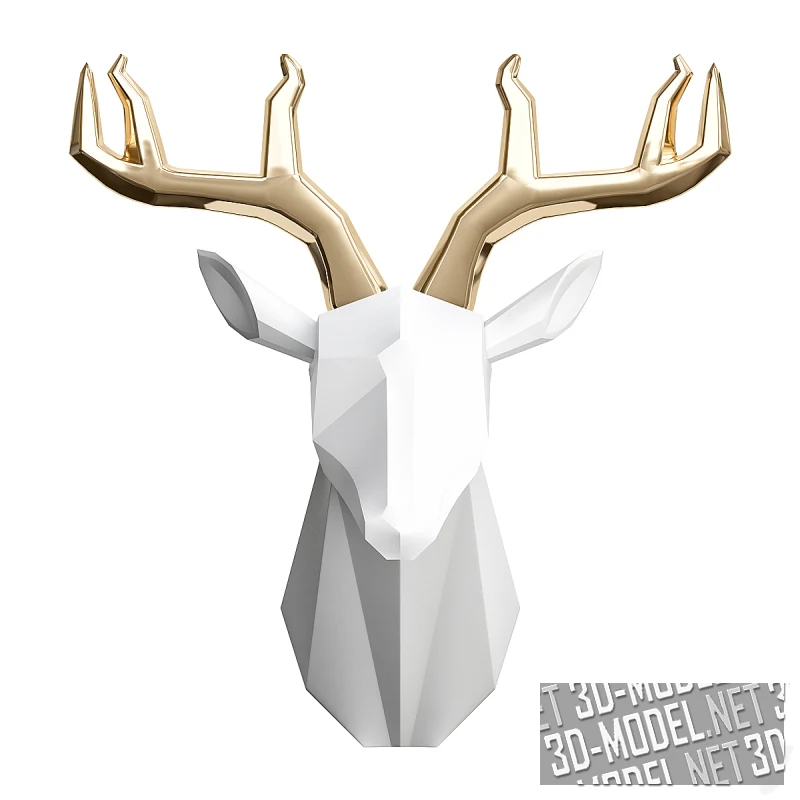 Настенная скульптура DEER HEAD IMPERIUMLOFT-KKK00260