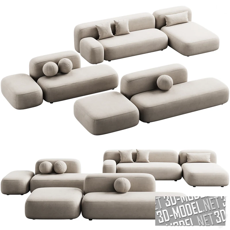 3 варианта дивана дивана Ribbl от Divan.ru