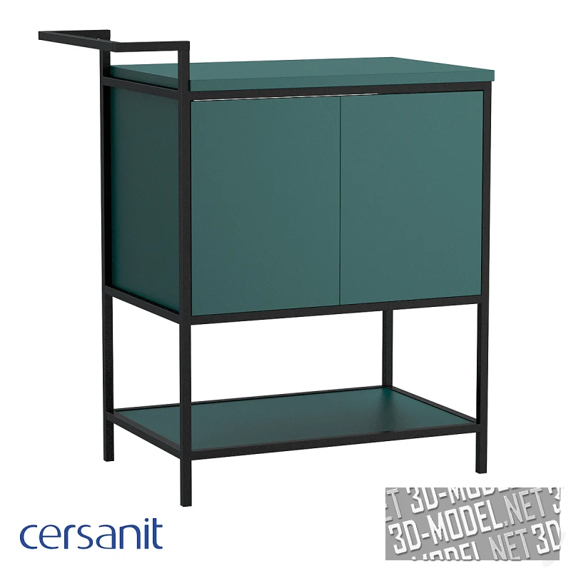 Шкаф А63014 под раковину Cersanit BOTANIQUE 80 для CREA 50