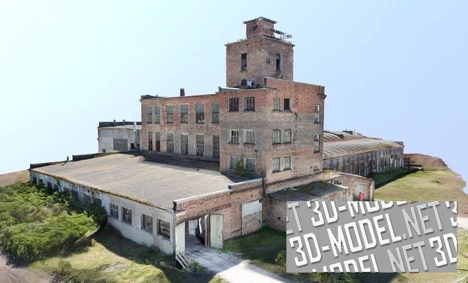 Заброшенный советский торфяной завод (3D скан)