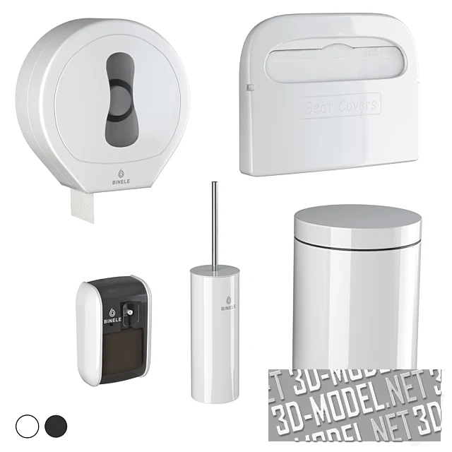 Аксессуары Binele для общественных туалетов