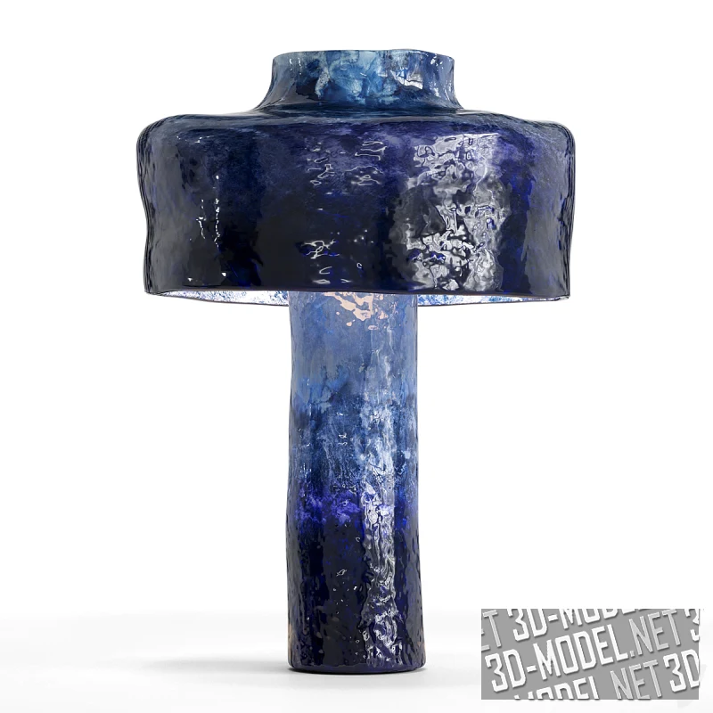 Настольная лампа Blue ceramic