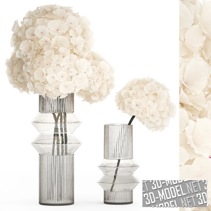 Два букета в вазах RILLA VASE - NORDAL (370)