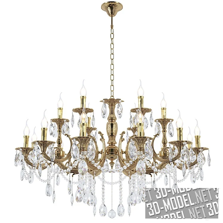 Люстра Carisio E 1.1.18.200 GB