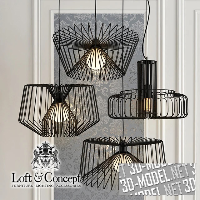 Люстра Spider от Loft-concept