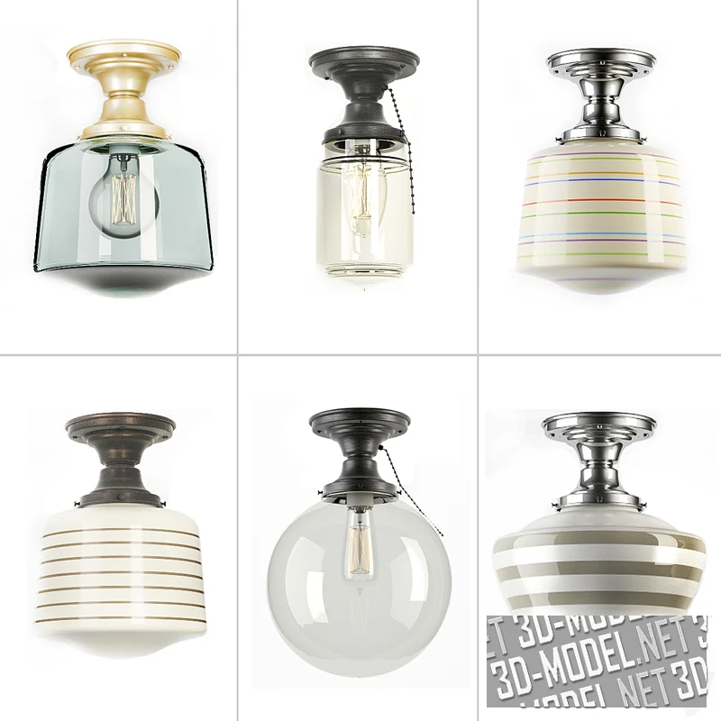 Коллекция ретро-светильников для кухни