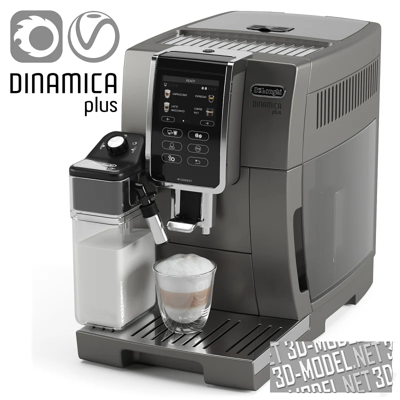 Кофемашина De’Longhi Dinamica Plus ECAM 370.95.T