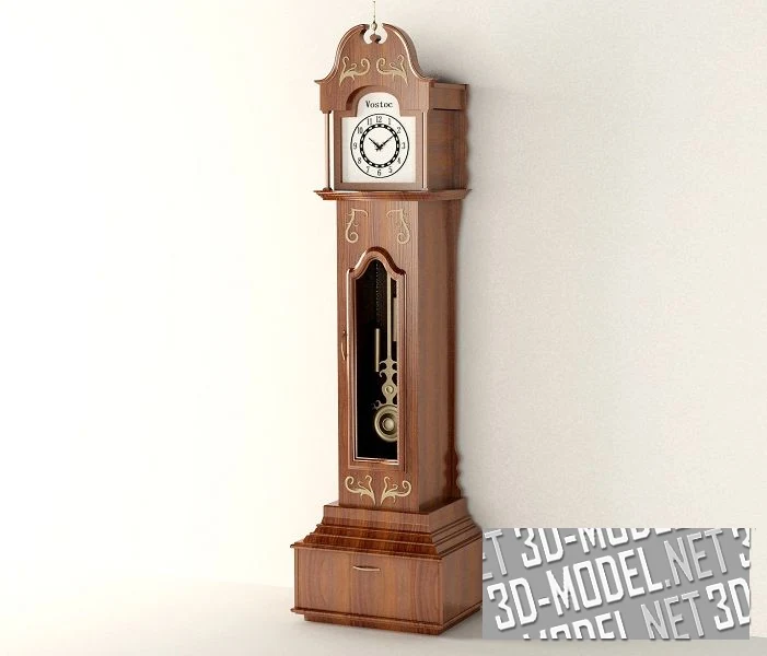 Напольные часы в классическом стиле