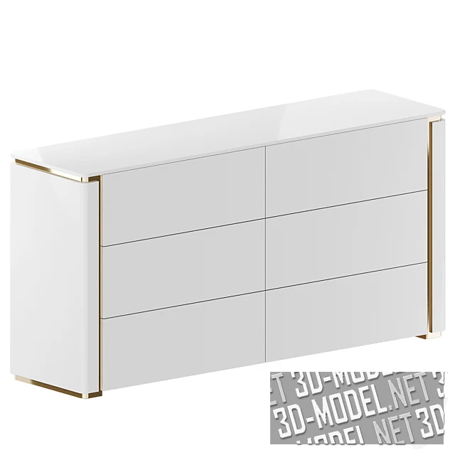 Белый комод Frendiss