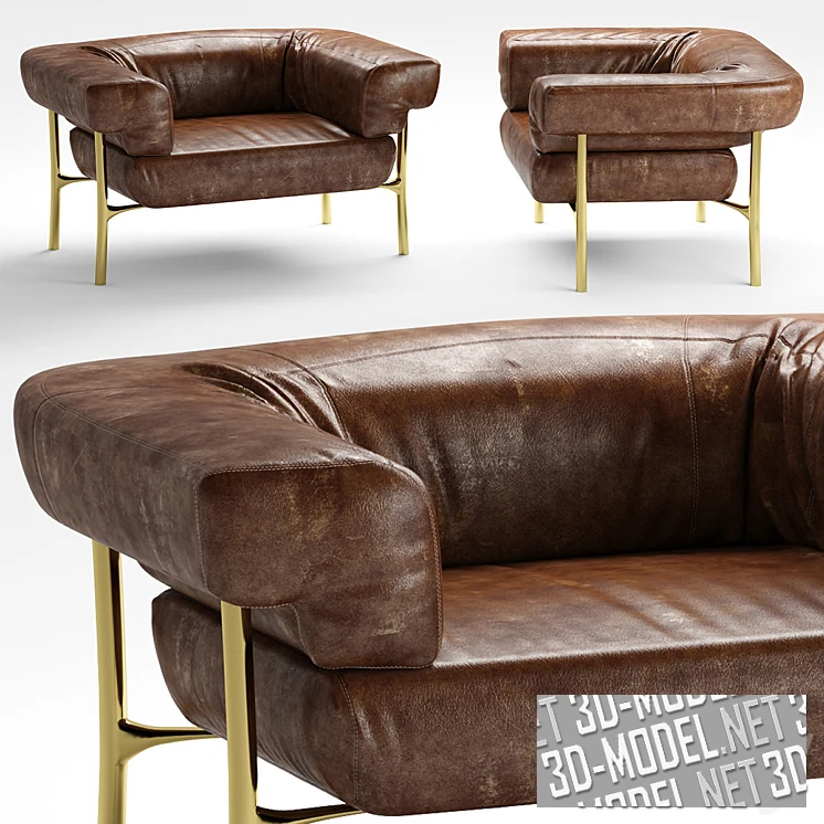 Кресло katana от Ghidini (Paolo Rizzatto, 1961)