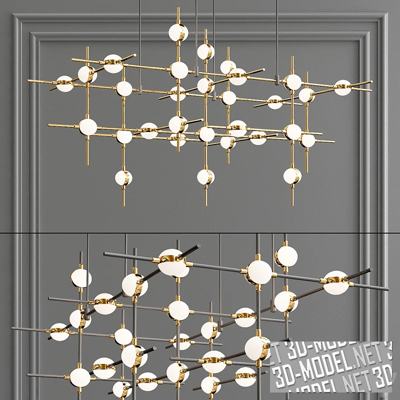 Люстра Illuminati Molecular 30