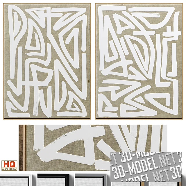 Абстрактные картины на холсте