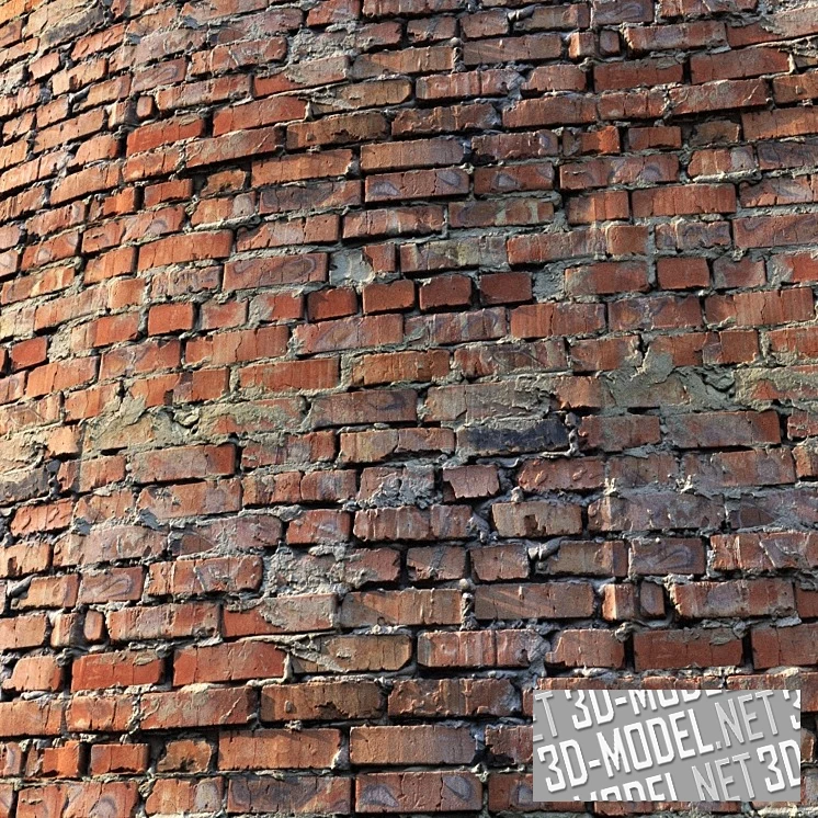 Стена из старого кирпича