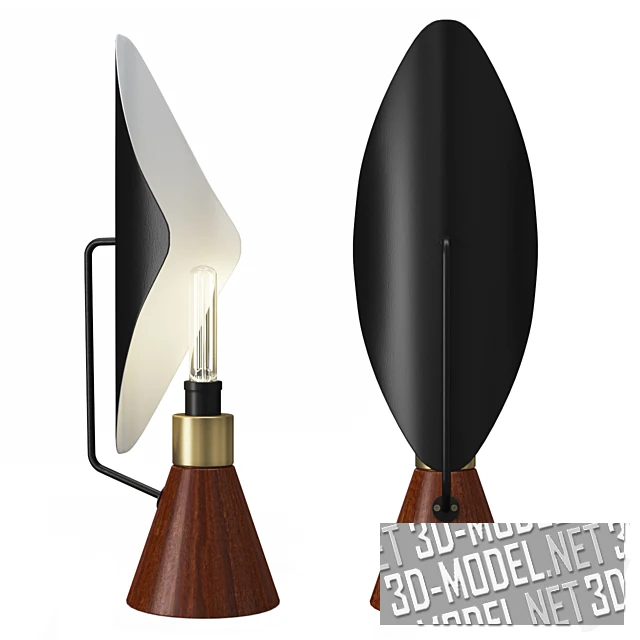 Настольная лампа в стиле Mid Century Modern