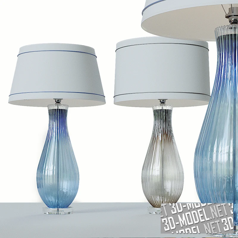 Настольная лампа Modern Studio Art Glass