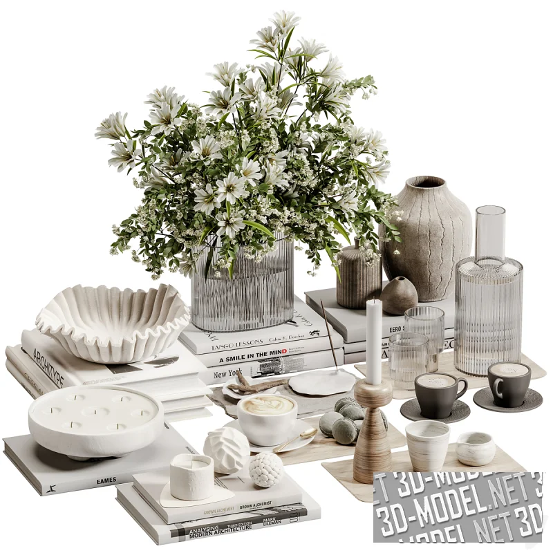 Набор декора с печеньем макарон