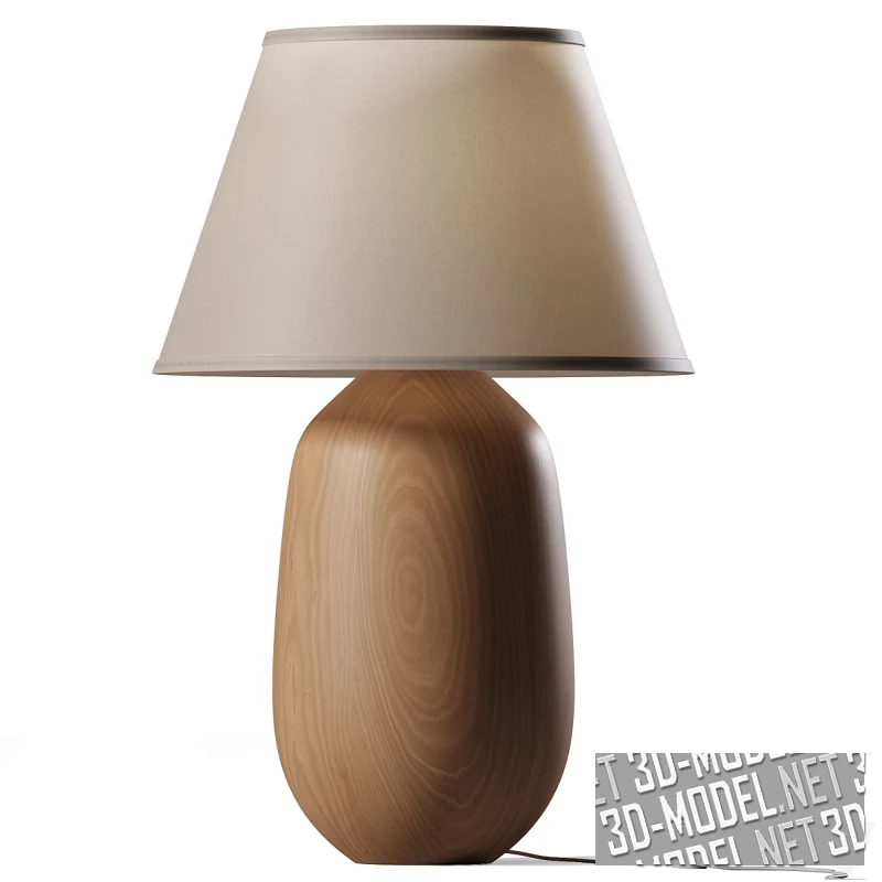 Настольная лампа Percy Oak от McGee & Co.