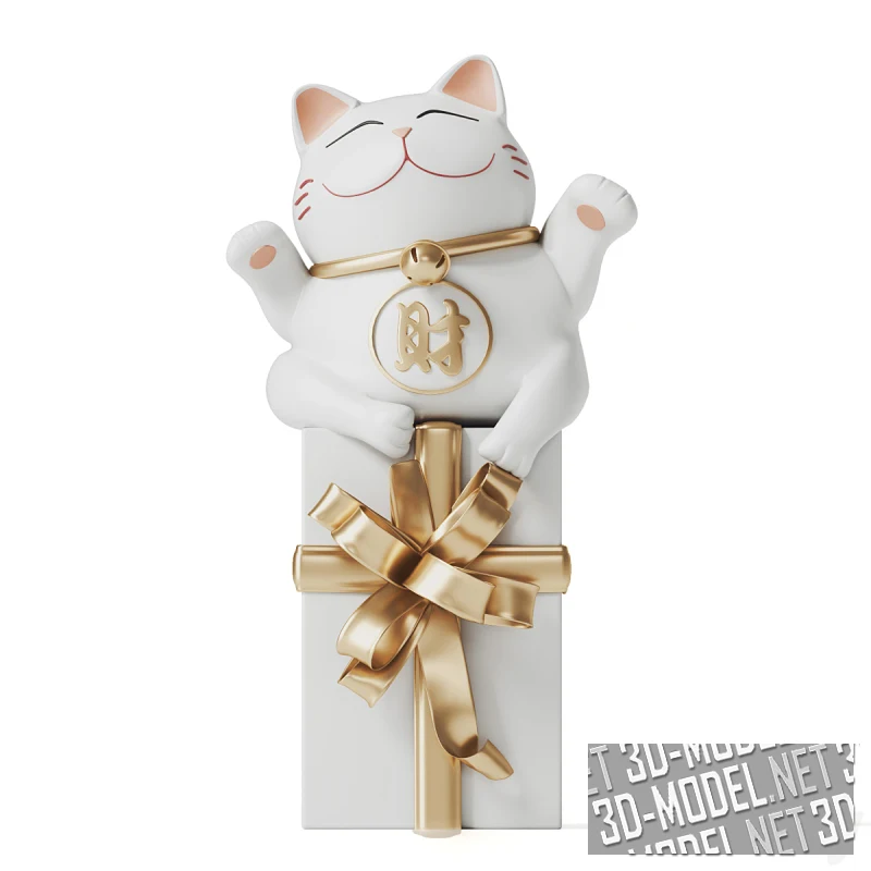 Фигурка кота Plutus