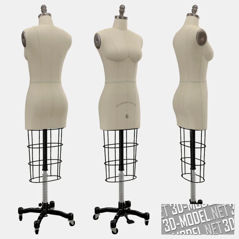 Профессиональный манекен размер 6