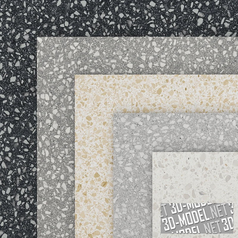 Плитка FLAKE TERRAZZO от Refin