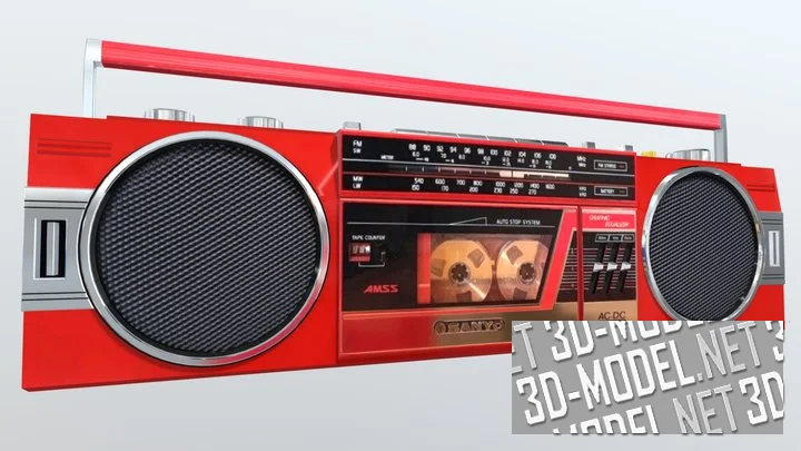 Ретро магнитола Ghetto Blaster