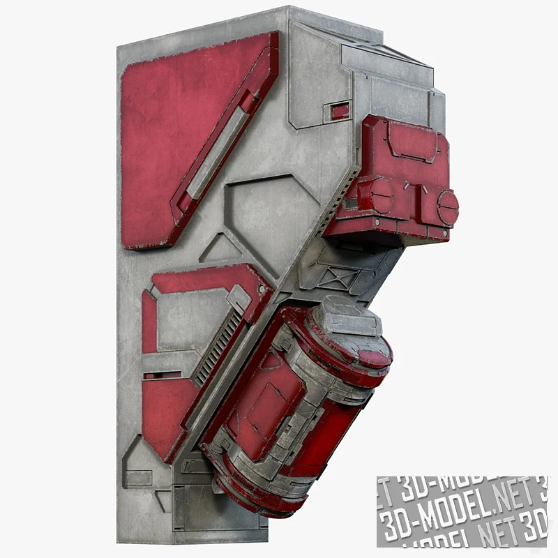 Конструктивный элемент в стиле научной фантастики