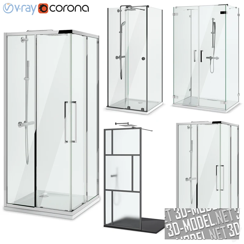 Душевые кабины от Radaway, West One Bathrooms и Ideal