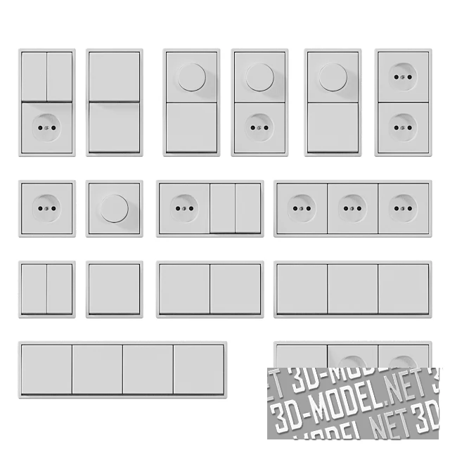 Розетки и выключатели JUNG