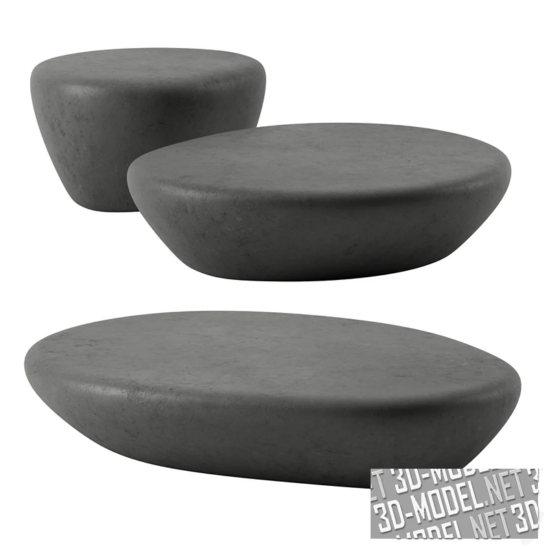 Столики Stony от Minotti