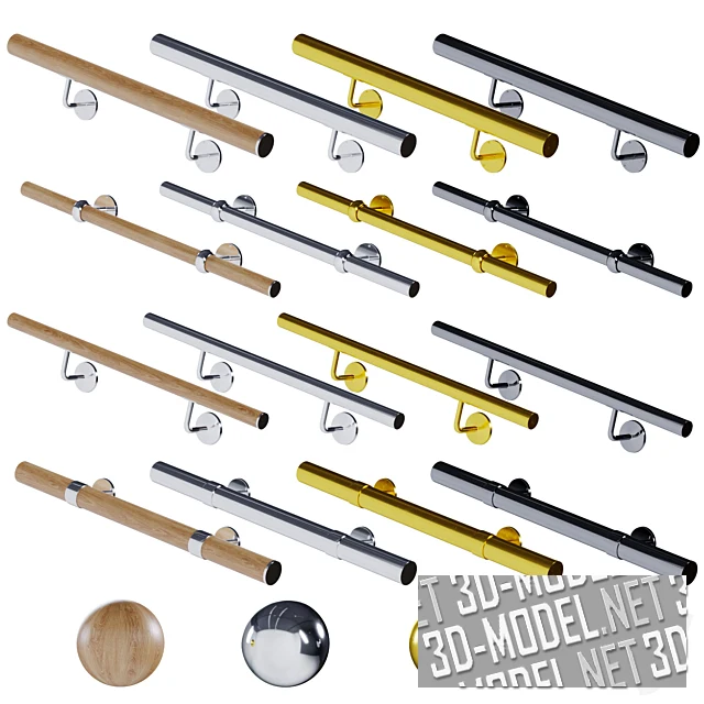 Набор современных ручек